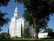 St. George Temple - First operating temple of the Church of Jesus Christ of Latter-day Saints, St. George, Washington, Utah